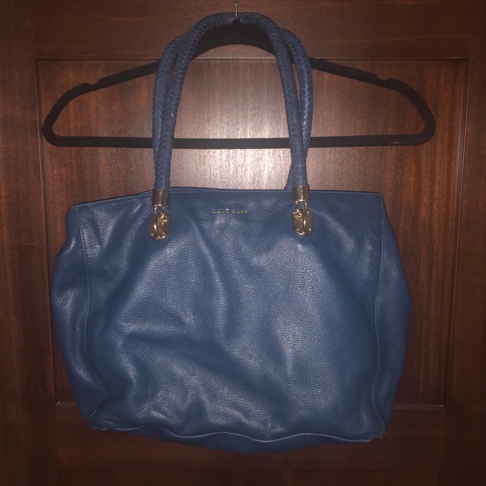 Authentic Cole Haan Blue Bag